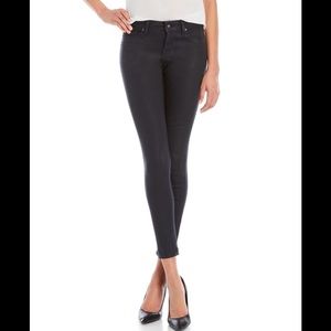 Jessica Simpson Kiss Me Super Skinny Wax Jeans